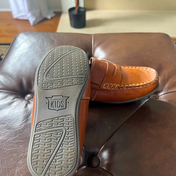 Boys Florsheim Jasper Penny Driver Jr Size 3 1/2 - Picture 3 of 3